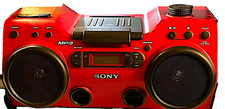 Sony ZS-H10CP CD Player CD-RW Boombox MP3 CD Playback Radio Headphone Jack VID