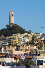 Coit Tower in San Francisco Photo Photograph Laminated Poster 24x36