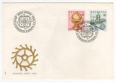 Europa (C.E.P.T.) 1983 - Große Errungenschaften des menschlichen Genies - FDC Schweiz
