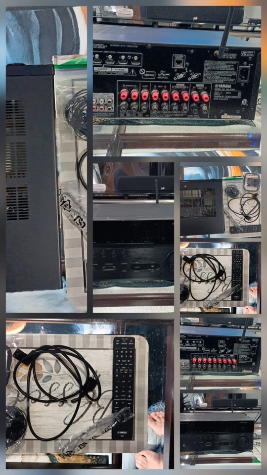 Yamaha Aventage RX-A780 7.2 Channel AV Receiver with Remote (bundle), Black - Image 2 of 4