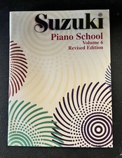 Suzuki piano school volume six