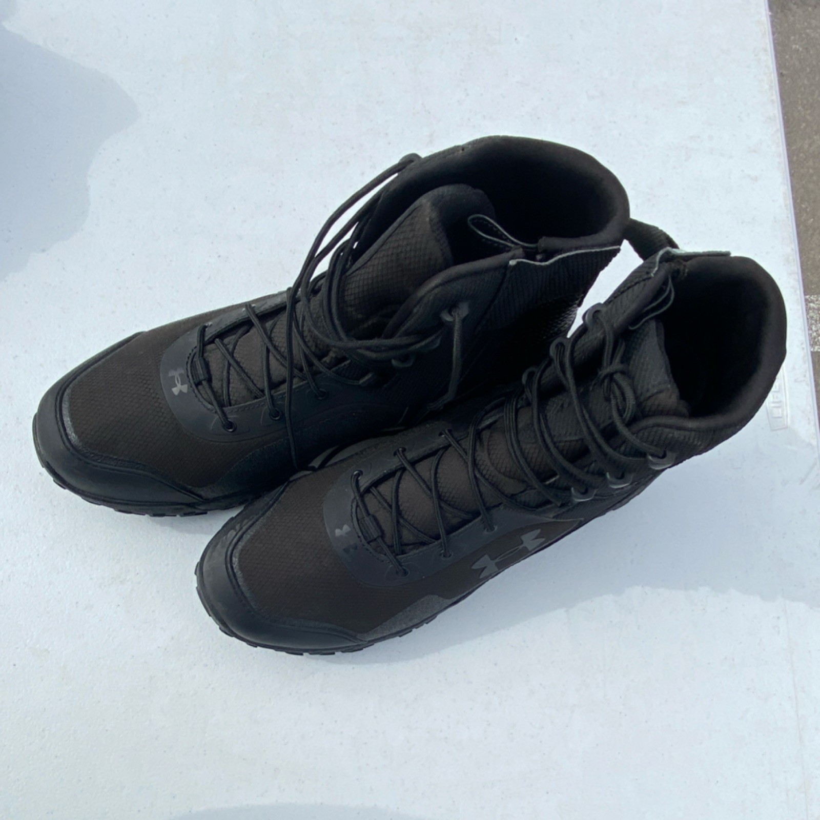 Under Armour Men's Black Uninsulated Tactical Boots