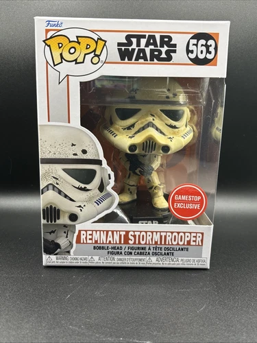 Funko POP Star Wars REMNANT STORMTROOPER GameStop Excl 563 The Mandalorian