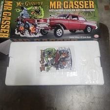 1/18 ACME RAT FINK MR. GASSER 1957 CHEVROLET BEL AIR GASSER New Sealed Sh