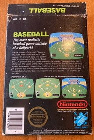 NES Baseball CIB (Nintendo Entertainment System, 1985)