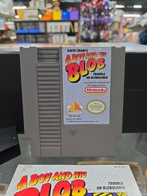Un ragazzo e il suo blob nes gioco con manuale