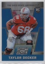 2016 Panini Prizm Collegiate Draft Picks Blue Taylor Decker #232 0qn