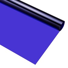 Gel Color Filter Paper Polyester Film 100x100cm Dark Blue, 4pcs