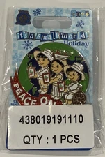 Disney WDW DLR ''It’s A Small World'' Attraction Holiday Pin 2025 – LE1500