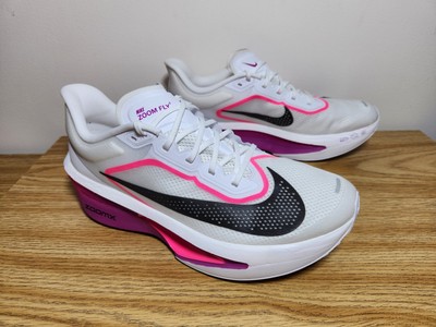 Nike Zoom Fly 6 White Vivid Grape Hyper Pink Black Mens Size 13 FN8454-101 Shoes