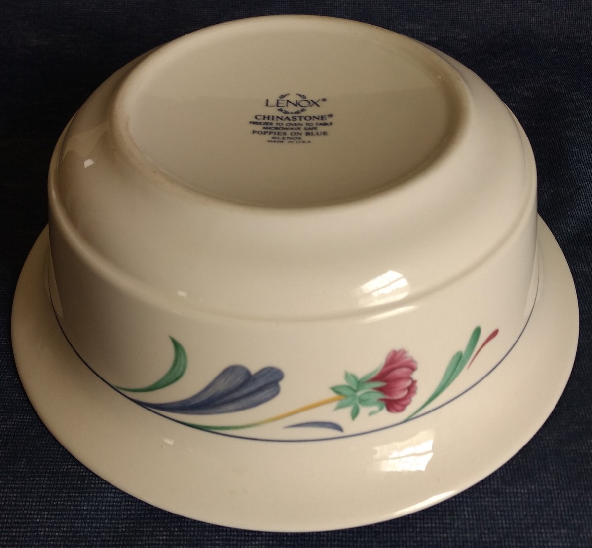 【廃盤】ミンミン LENOX ~ Chinastone ~ “Poppies on Blue” ~ Buy by the Piece | eBay