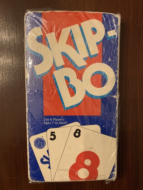 Rare Vintage 1993 Skip Bo Card Game EBay