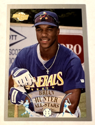 1993-94 Fleer Excel All-Stars #8 of 10 Brian Hunter Jackson Generals Outfield