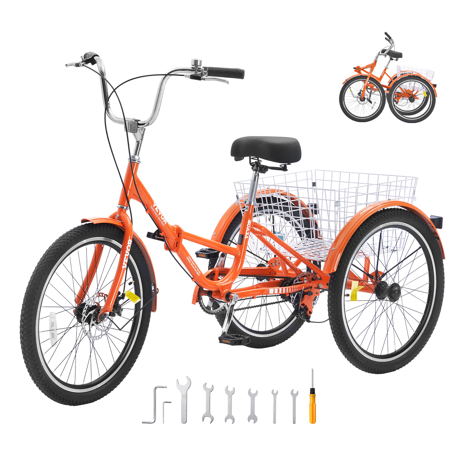 Adult Tricycle,Trike Bicycle,3 Wheel