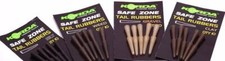 Korda Safe Zone Tail Rubbers Clay 10 Stück