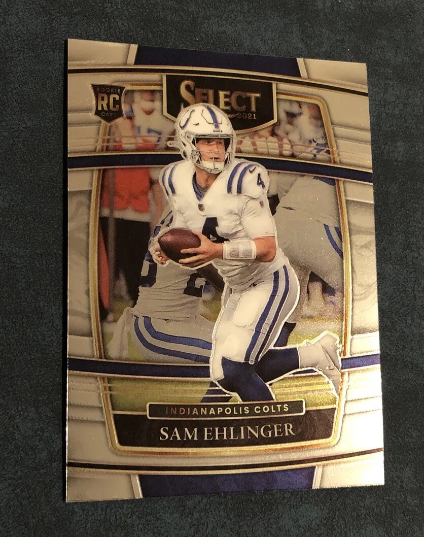 2021 Panini Select Concourse #98 Sam Ehlinger (RC) Rookie Colts Texas Longhorns