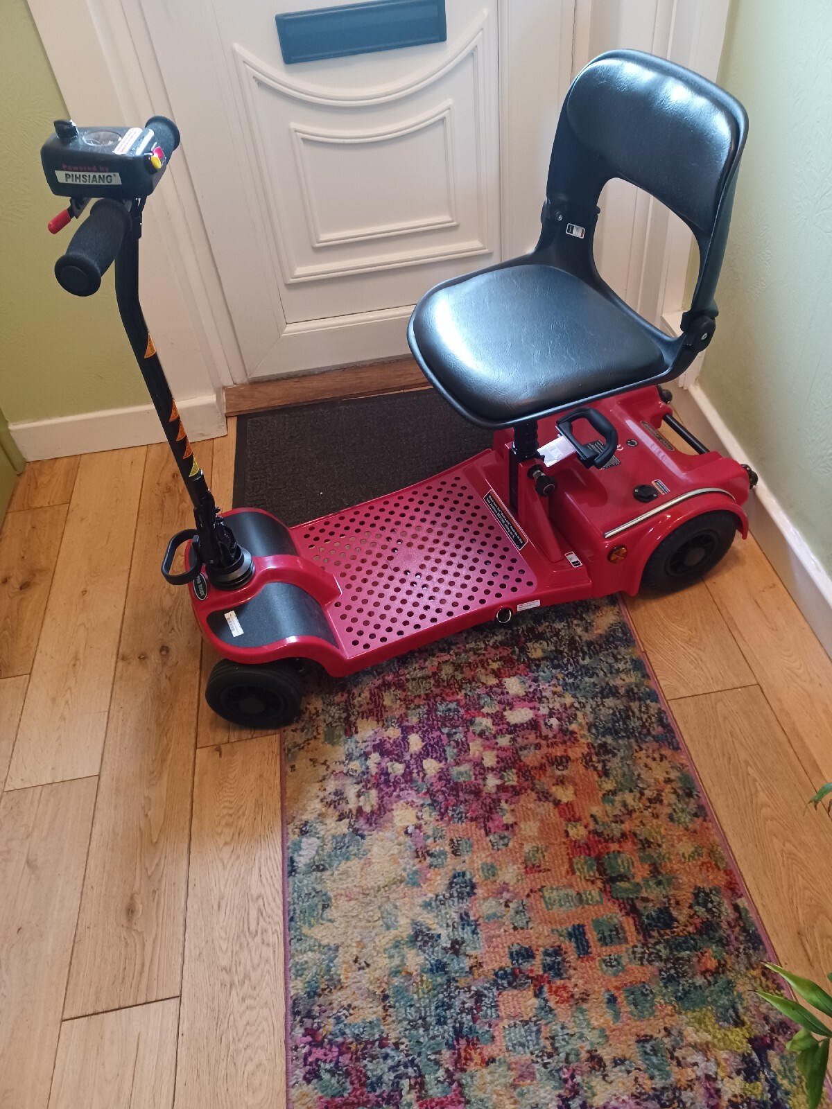 Pro Rider EasyFold Deluxe Mobility Scooter Red 5060176864979 eBay