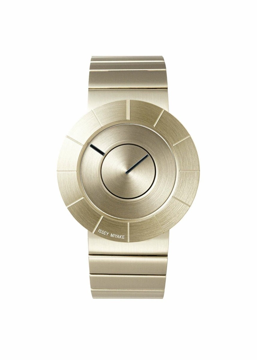 ISSEY MIYAKE TO NY0N005 Men Watch Yoshioka Tokujin Design Gold