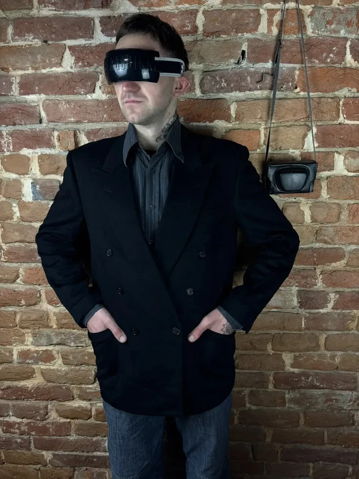 Chaqueta Blazer Lanvin Paris Loro Piana Lana Doble Botonadura Foto 3 de 4