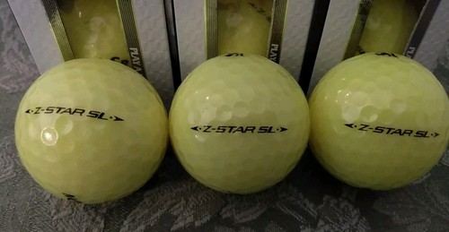 Srixon Z-Star SL Tour Yellow Golf Ball 3 Sleeves 9 Balls Marked 2, 3, 4 READ - Picture 7 of 7