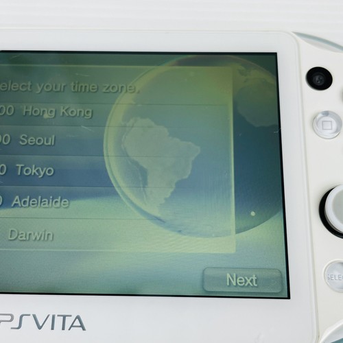 Sony PS VITA Play Station Wi-Fi Light Blue White PSV Console 8GB Memory Card - Picture 18 of 19