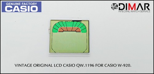 Replacement Original Vintage Cassa / Case Center Casio SDB-600-1V, NOS