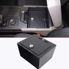 Iron Center Console Armrest Safe Storage Box W/Lock Fit For  Hummer EV 2024+