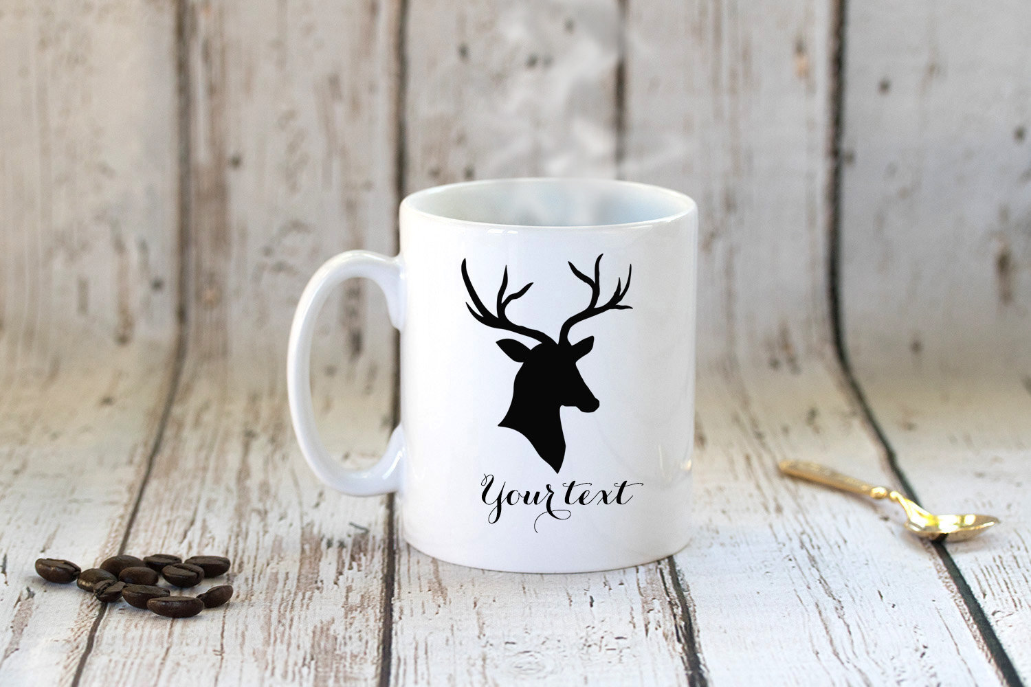 Deer Coffee Mug Deer Lovers Coffee Tea Mug Personalized Deer Mug Cute Mug