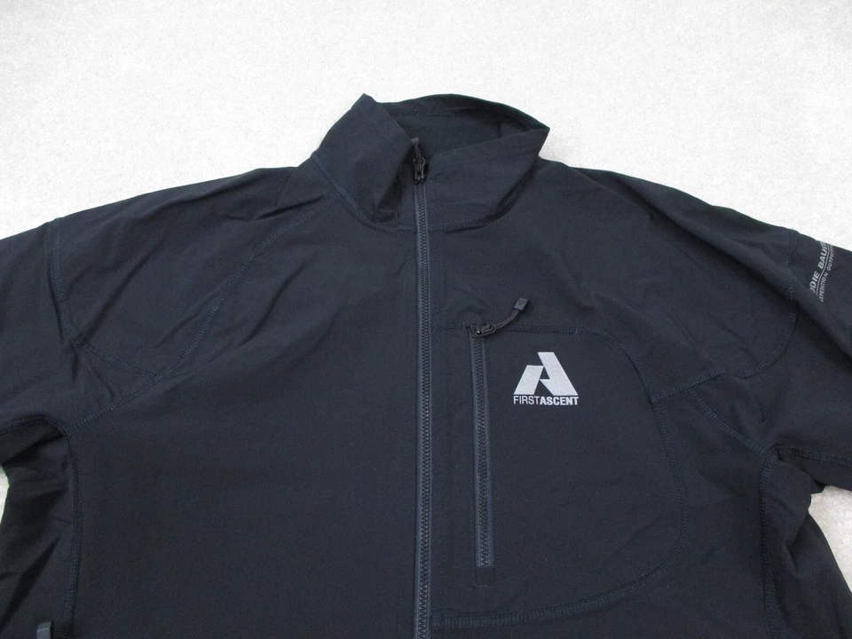 Eddie Bauer Jacket Mens Medium Black First Ascant Whittaker Mountaineering Adult - Image 3 of 4