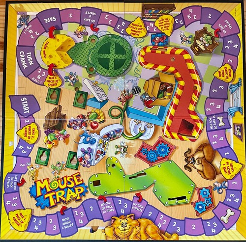 Mousetrap Board Game Milton Bradley 2005 New Open Box 100% Complete - Picture 12 of 12