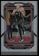 2023 Panini Prizm WNBA #34 Kiah Stokes Silver