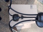Vintage Metal Globe Nickle Brass Finish  Ceiling Fixture with  3  Shade Hardwire — photo 5