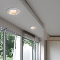 2Er Set Led Einbau Lampen Arbeits Zimmer Strahler Innen Leuchten Decken Spots