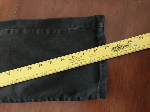 Lucky Brand 410 Pantalone Jeans Sportivo Dritto Uomo 34x32 Nero Chino Elasticizzato - Foto 22 di 22