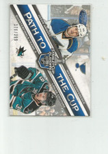 2012-13 CERTIFIED PATH TO THE CUP QUARTER FINALS #8 J ARNOTT/L COUTURE  176/399