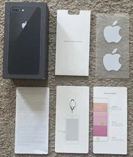 Apple iPhone 8 Plus - 64GB - Space Gray BOX ONLY EMPTY BOX