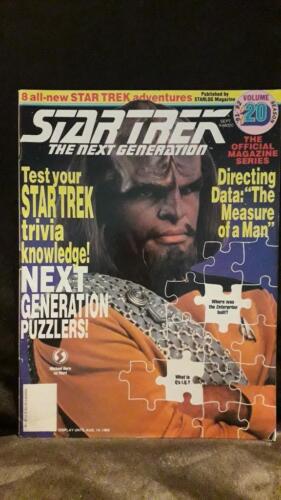Star Trek The Next Generation Magazine : '91 - '92 Season Vol 20 - Afbeelding 1 van 1