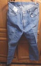 Men  s Wrangler Denim Blue Jeans 36/32   Cotton Boot Cut M2