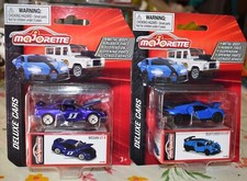 Majorette BUGATTI CHIRON PUR SPORT NISSAN GT-R Deluxe Cars Series NEW