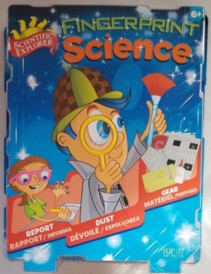 Scientific Explorer Fingerprint Science Kit NEW In Factory Sealed Box NIB 
