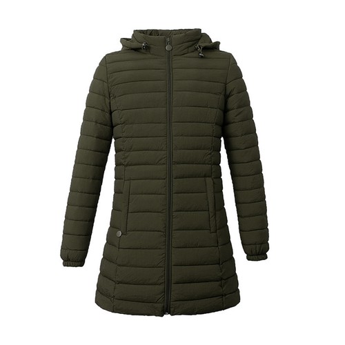 Womens Long Winter Warm Duck Down Puffer Jacket Coat Ultralight Outdoor - Picture 7 of 14
