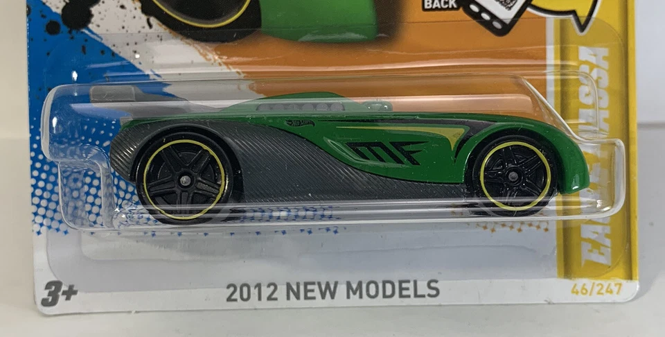 Hot Wheels Eagle Massa Green 2012 nuevos modelos (2514) Foto 2 de 4