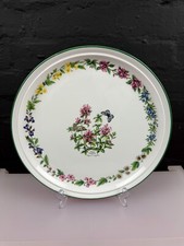 Royal Worcester Herbs Round Pizza Serving Plate Platter 34.5 cm Wide 2 Available