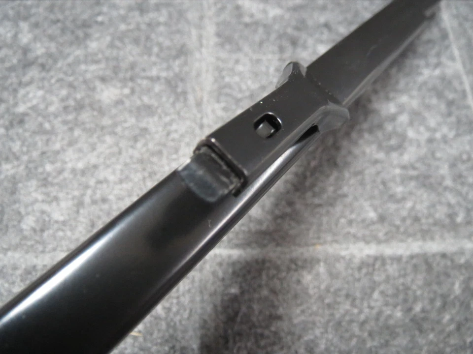 Limpiaparabrisas de 9" para MG Negro Acero Inoxidable con Bayoneta TEX de 5,2 mm Hecho en Inglaterra Foto 3 de 4