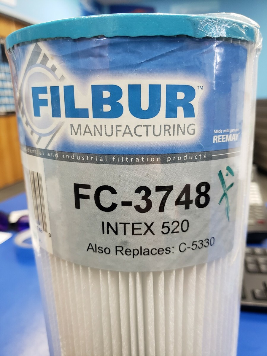 FILBUR Fc-3748 Replacement Filter Cartridge for Intex 520 