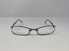 nicole miller Eyeglasses Frame Chintz 51-17-135 Ballerina Brown/Matte Brown IY40