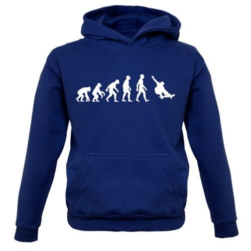 Felpa con cappuccio da uomo Evolution Generisch – Shirt84