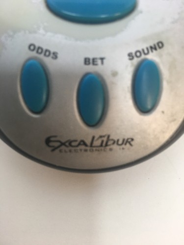 Excalibur Draw Poker Model 472 Handheld Used Works - Picture 3 of 3