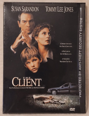 NEW! SEALED! The Client (1994) DVD 1997 Snapcase Susan Sarandon Tommy Lee Jones