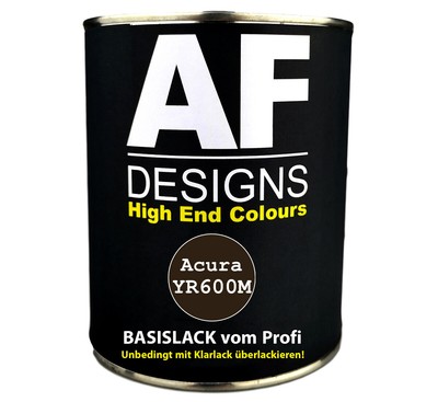 1L Autolack für Acura YR600M Kona Coffee Metallic Spritzfertig